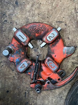 #ad Ridgid No.815 Universal 1 8#x27;#x27; to 2#x27;#x27; Die Head Threading Head For 300 535 Dies $200.00