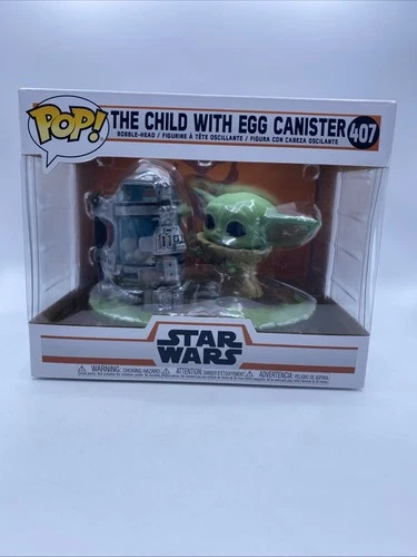Funko Pop! Deluxe: Star Wars - The Child with Egg Canister #407 Grogu