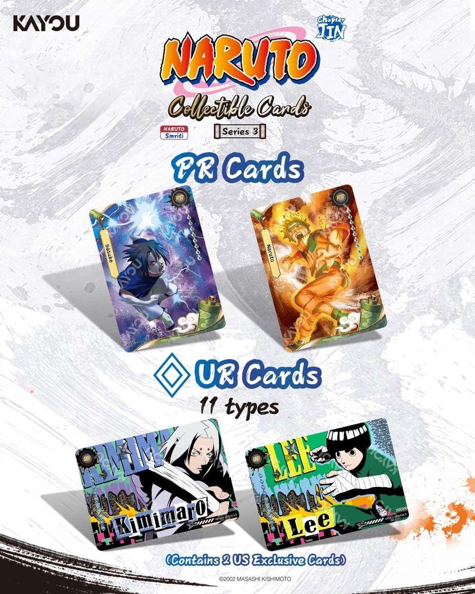 Naruto Kayou Series 3 Chapter Jin English Sealed Box (12 Packs) w