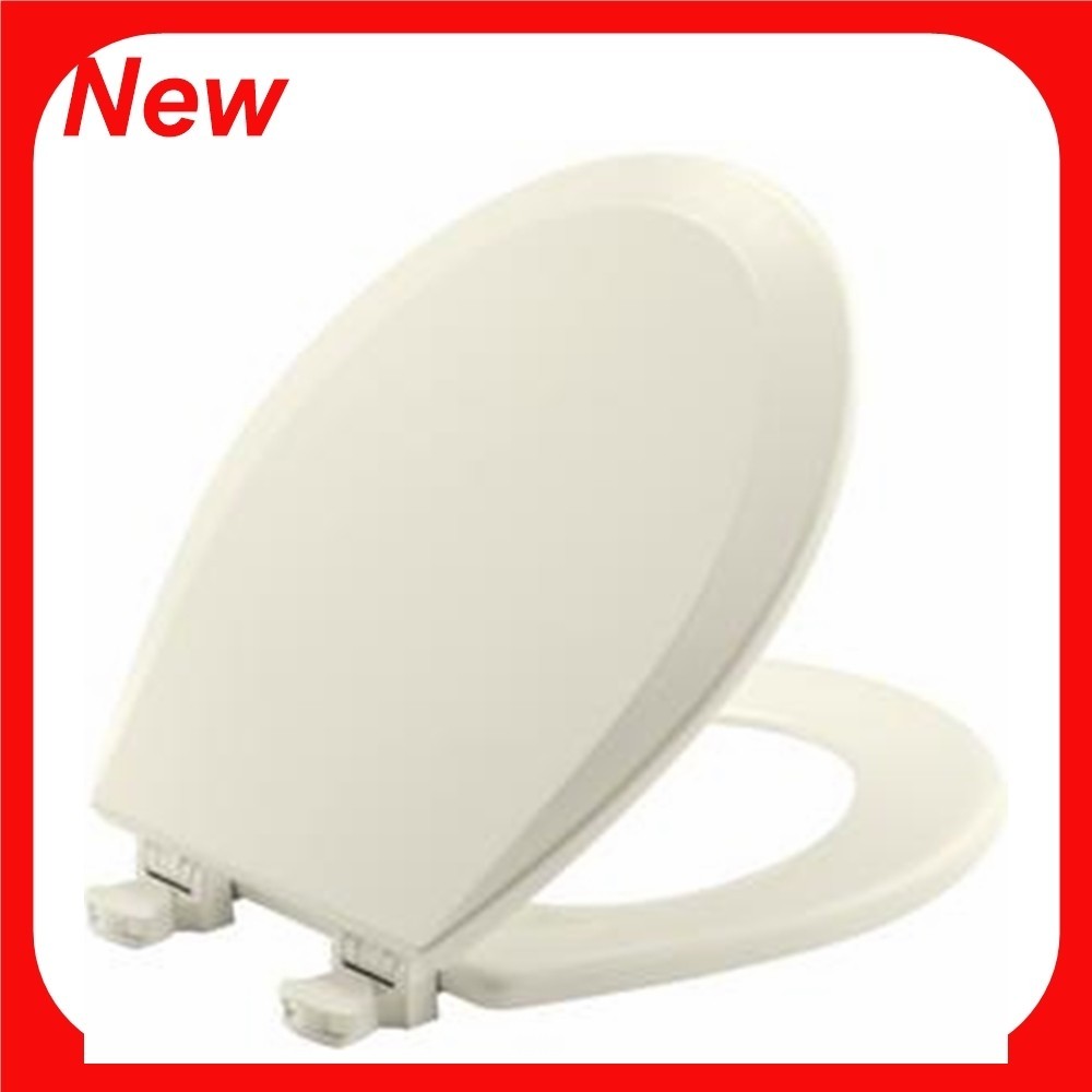 BEMIS Lift-Off Round Closed Front Toilet Seat, Biscuit      