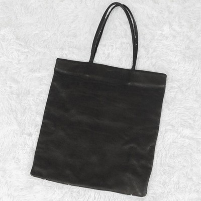Unbenutzte BAGGU Leder Beuteltasche schwarz schwarz