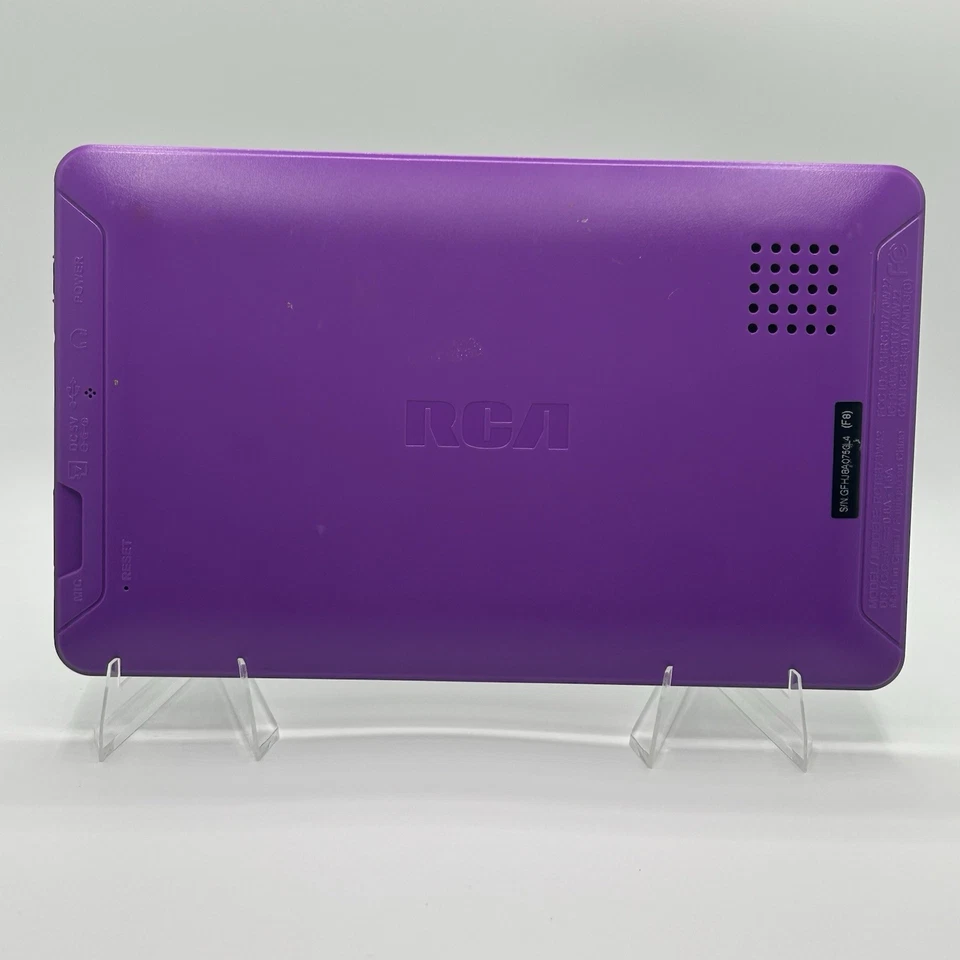 Tablet RCA Voyager RCT6873W42 7" Púrpura Android No Funciona Leer Descripción Foto 2 de 4