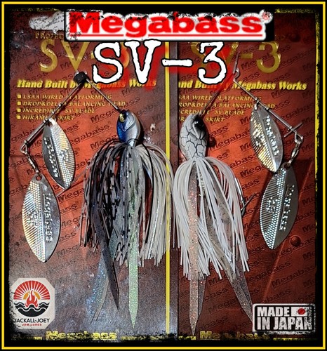 NUOVO Megabass SV-3 (5/8 Oz SR) Hot Tiger - Foto 5