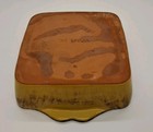 Vintage De Silva Italy Mustard Yellow 6"x7" Glazed Terracotta Casserole Dish(3) — photo 6