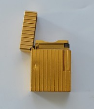 S.T. Dupont Paris Feuerzeug Vergoldet Vintage Sammler