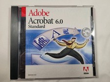 Adobe Acrobat 6.0 Standard For Windows - VERY GOOD CONDITION