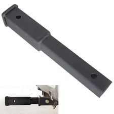 Black Rear 12 inches Trailer Hitch Extension Receiver 4000 LBS Tow Capacity R...