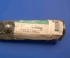 Wire Netting 57x180cm Steel Mesh Garden Fencing Roll Barrier