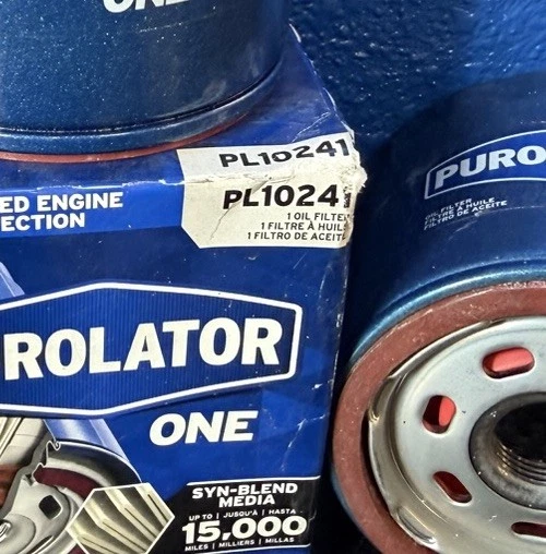 Purolator - PL10241 ONE 高级发动机保护旋转机油过滤器数量 4   — 第 2/2 张图片