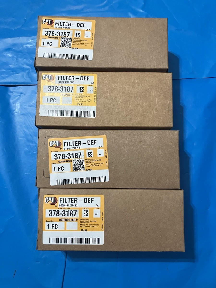 Lot Of 4 New Caterpillar CAT OEM Filter-DEF 378-3187 | eBay