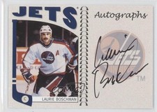 2004-05 ITG Franchises Canadian Edition Auto Laurie Boschman #A-LBH Auto 2a8