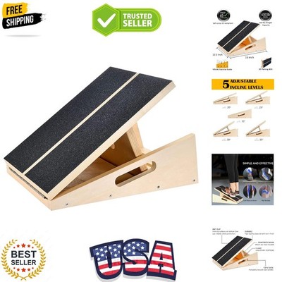 Professional Slant Board, Adjustable Incline Board and Calf Stretcher, Slant ...