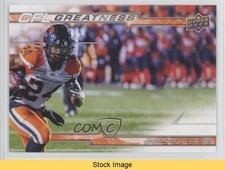 2023 Upper Deck CFL CFL Greatness James Butler #CG-JB READ 08ps