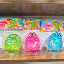 NEW RELEASE! VIRAL! ORB Sugar Swaps FAT CAT Glitter Squeeze!!! (Green/Pink/Blue)