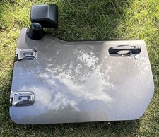 2018-2025 Jeep Wrangler Gray Jl Jlu Jt Oem Front Left Half Door No Upper 2018-2025 Jeep Wrangler Gray Jl Jlu Jt Oem Front Left Half Door No Upper