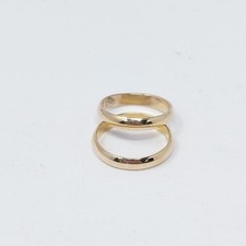 2PC Child's Gold Ring 14K Yellow Gold 0.7dwt Size:1 B07005623 