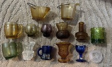Vintage Assortment Toothpick Holders/Shot Gla...