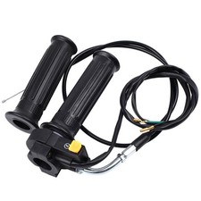 Twist Throttle Handle Grip Assembly  36" Throttle Cable with Kill Switch Set...