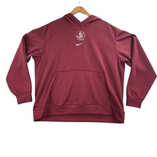 Florida State Seminoles Hoodie Sweatshirt Mens XL Red NCAA Football Nike Dri Fit