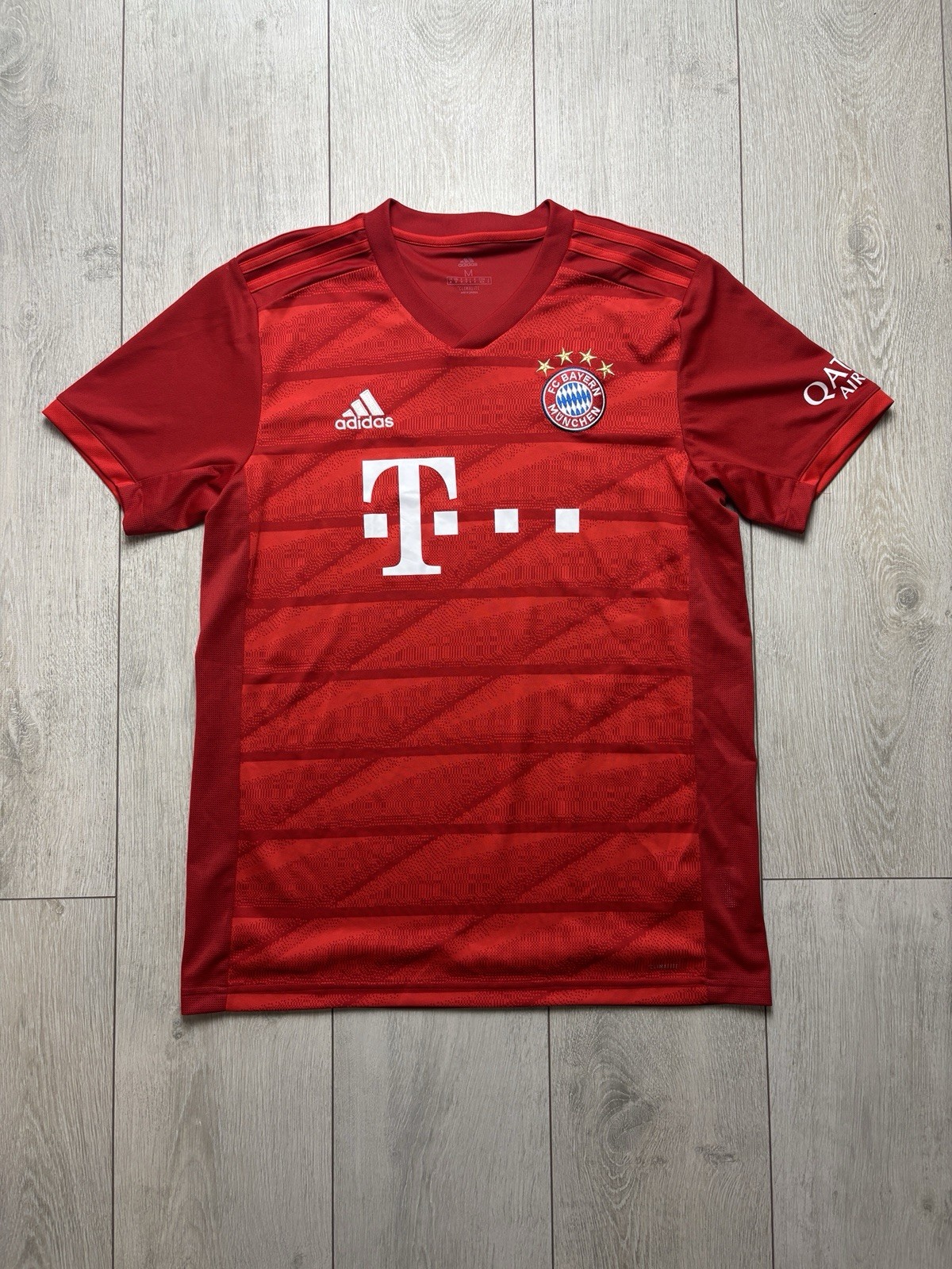Maillot football officiel Bayern Munich domicile 2019-2020 rouge DW7410