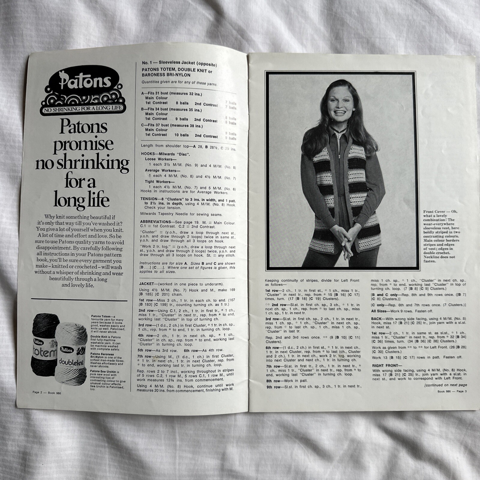 3 Vintage knitting pattern Booklets 70s and 80s Good Condition | eBay ...