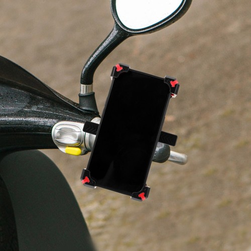 Phone Stand For Bike Motorcycle Cell Phone Mount Bike Phone Holder For Scooter - Photo 8 sur 12