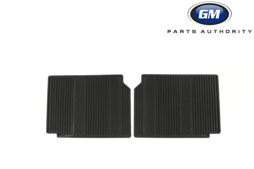 2010-2017 GMC Terrain Premium All Weather Floor Mat Package Black Genuine OEM GM - Picture 6 of 12