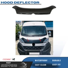 Hood Deflector Guard | Front Bug Shield Compatible For Citroen Jumper 2014-2023
