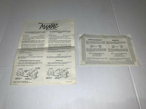 Vintage 1979 MANIAC ELECTRONIC GAME IDEAL IN EXCELLENT CONDITION TESTED WORKING - Picture 5 of 6