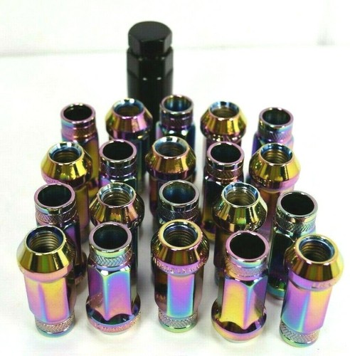 Neo Chrome Nnr Steel Lug Nut 12x1.5 - Premium Quality main image 1
