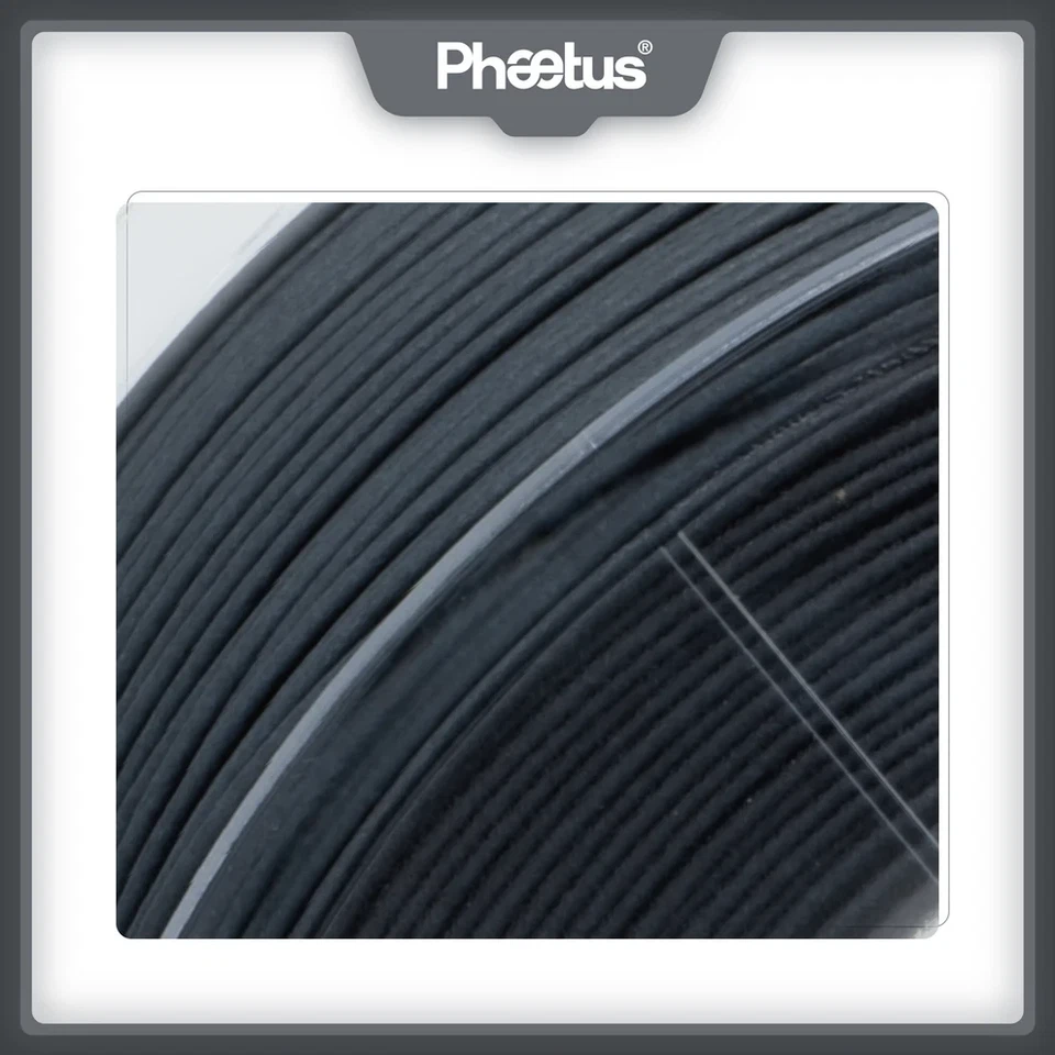 Phaetus aeForce PET-CF 3D Printer Filament Carbon Fiber Reinforced PET 1.75mm 1k - Image 4 of 4