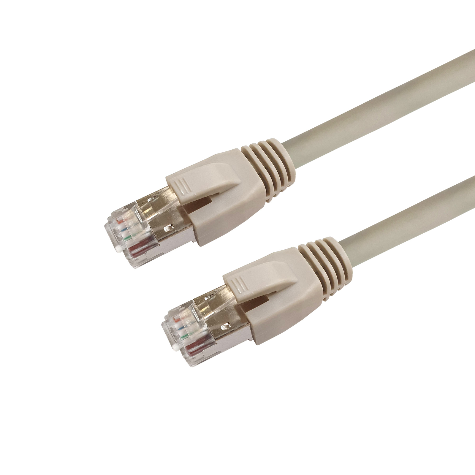 Intellinet Cavo di rete Patch in rame Cat.8.1 SFTP LSZH 5m Grigio
