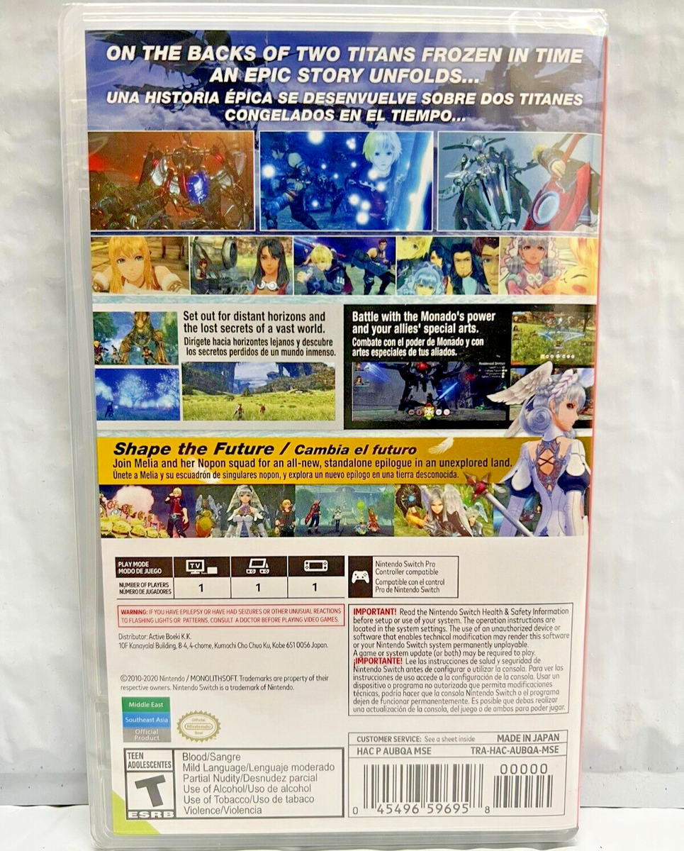 Xenoblade Definitive Edition & 2 セット Xenoblade Chronicles: Definitive Edition + 2 & 3 Switch