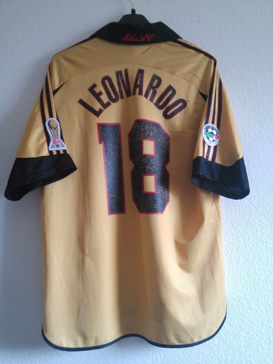 ACミラン LEONARDO 30 シャツ 1999年モデル MILAN CHAMPION 99 00 CENTENARY LEONARDO MATCH WORN SCUDETTO