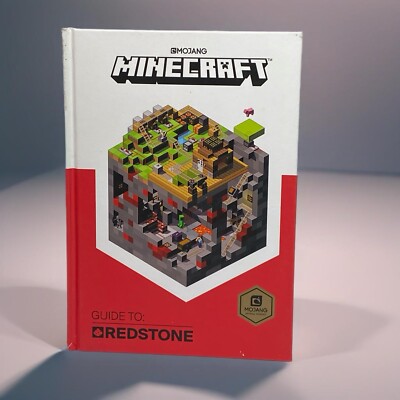 MINECRAFT Guide to REDSTONE (2017) Hardcover MOJANG Official Video Game Handbook