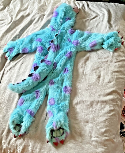 Disfraz Monsters Inc Sully * Talla 2-4 * Disney-Pixar * Piel sintética - Imagen 2 de 5