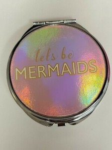 Let's be Mermaids Double-Sided Kiss Clasp Compact Mirror - BRAND NEW!