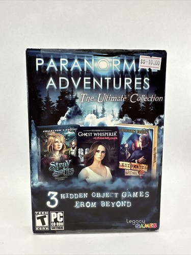 Paranormal Adventures: The Ultimate Collection 3 Hidden Objects Games PC New