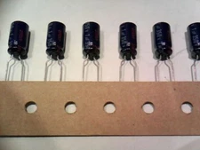 electrolytic capacitors 350V THT from 0.47uF to 220uF famous manufacturer