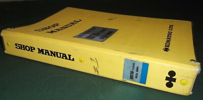 KOMATSU 6D170-1 SERIES DIESEL ENGINE SERVICE SHOP REPAIR WORKSHOP MANUAL