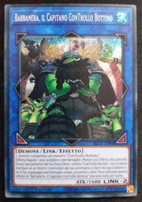 BARBANERA IL CAPITANO CONTROL BEUTE Secret auf Italienisch BLCR-IT094 YUGIOH