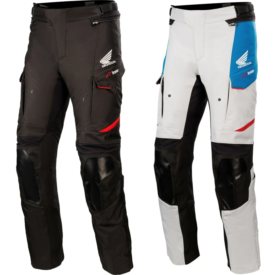 Alpinestars Andes V3 Drystar Honda Uomo Pantaloni Moto Impermeabile Touring