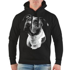 Kapuzenpullover Hoodie American Staffordshire Terrier rasse hunde halter dogs 