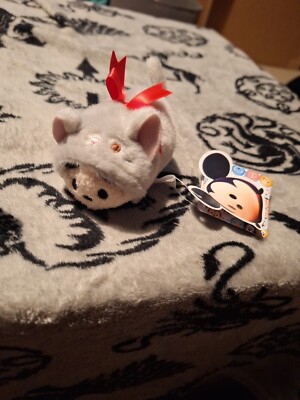Disney Tsum Tsum Mickey Mouse Katzen 3,5 Zoll Mini Plüsch grau Katze Kätzchen Japan 2016