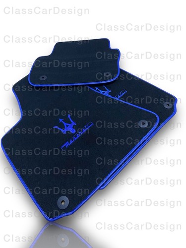 Floor Mats For Maserati Ghibli Levante Quattroporte Granturismo Grecale MC20 - Picture 4 of 11