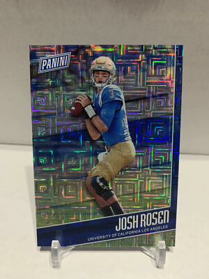 Josh Rosen 2018 Panini Fathers Day SP #FB4 Escher Squares /25 Rookie Card