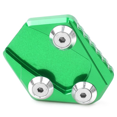 1x Green Kickstand Extension Side Stand Plate Pad For HONDA Grom MSX