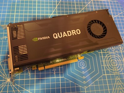 NVIDIA Quadro K4000 3GB GDDR5 Dual Display Port DVI Graphics Card