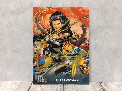B9 Cryptozoic DC Comics Super-Villains Trading Card - #22 Superwoman Super Woman