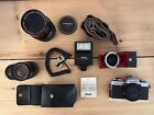 Minolta Xg-7 35mm Film Camera Bundle – 2 Lenses, Teleconverter, Flash
